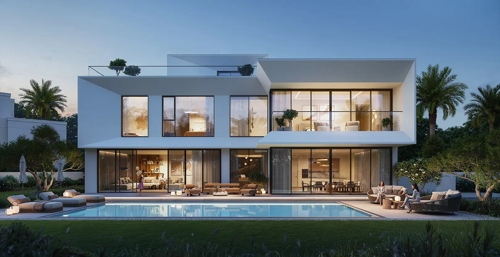 MARÈVA Villa at The Oasis by Emaar - Luxury 4-6 Bedroom Waterfront Home